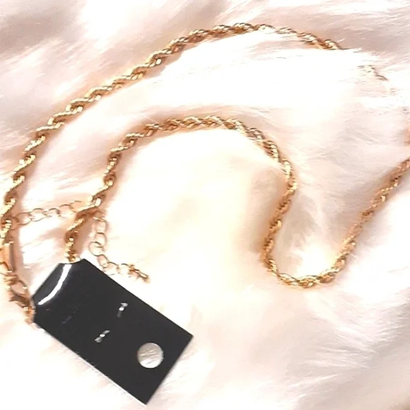 NWT: Gold ROPE CHAIN - Picture 4 of 5